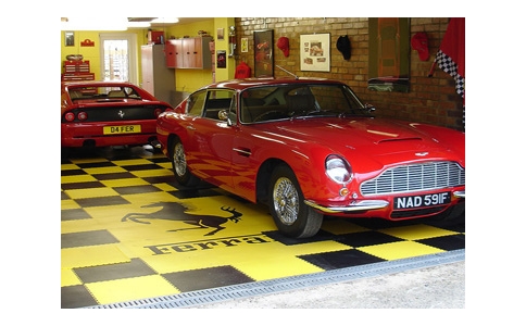 custom made garage floor tiles