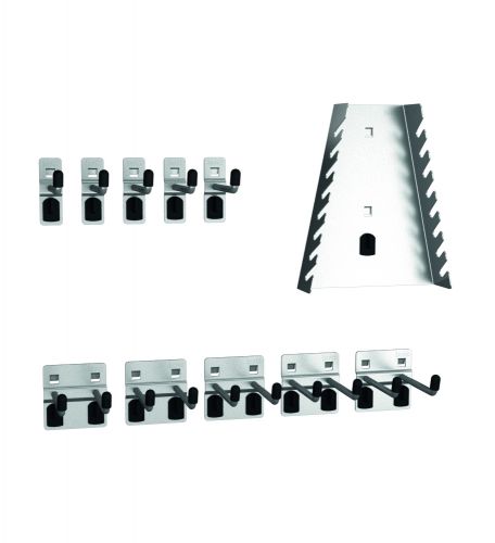 Tool Hooks 11 Piece for Perforated Panels. GaragePride