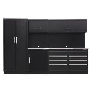 Sealey Premier 5 Garage Cabinet Set - APMSCOMBO2W & APMSCOMBO2SS