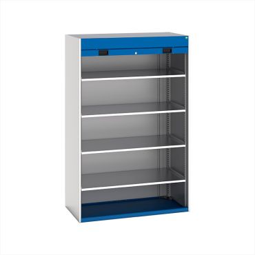 Bott Cubio Roller Shutter Door Cupboard With 4 Shelves 1300mm Wide