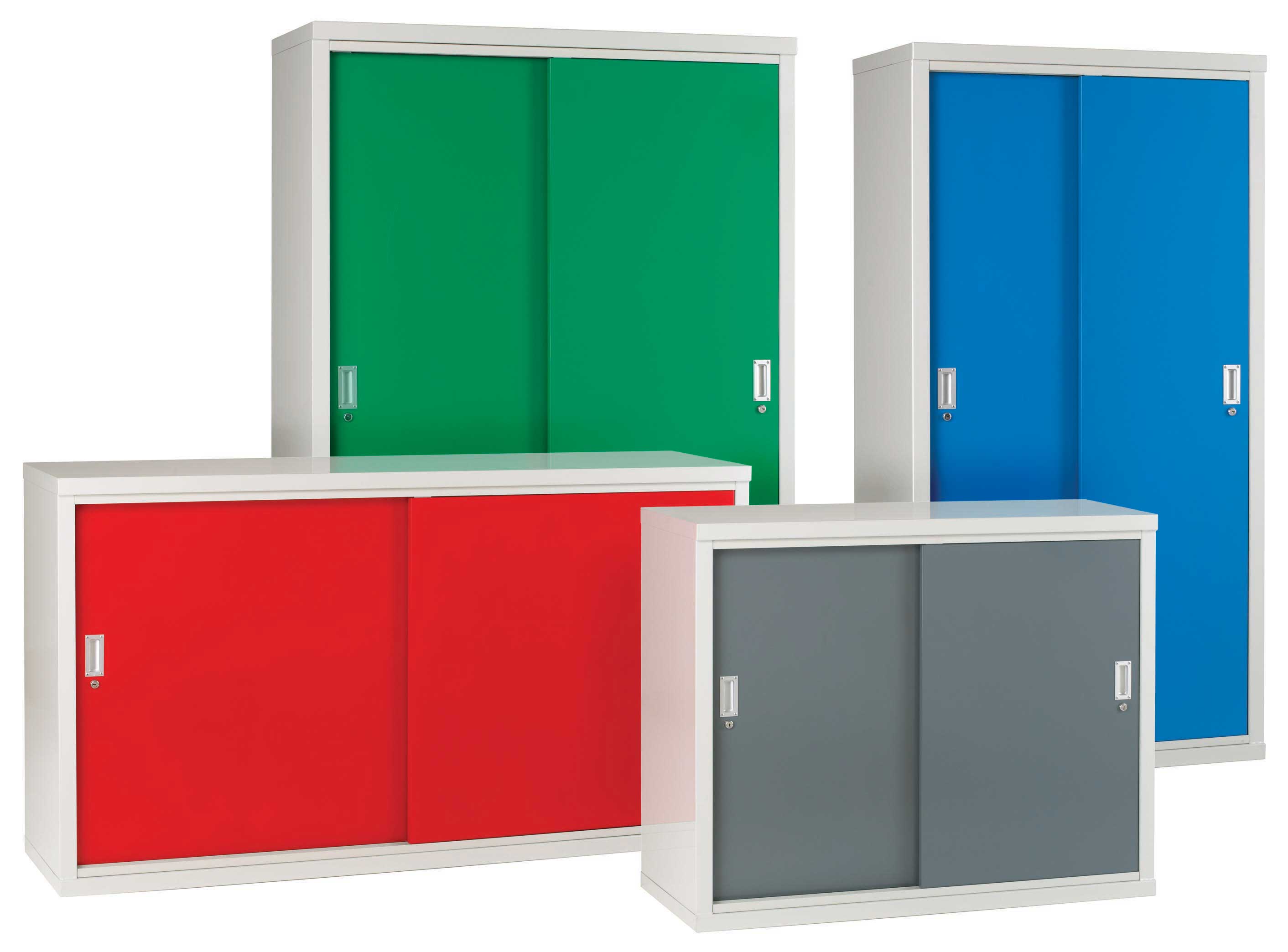 Steel Cabinets With Sliding Doors